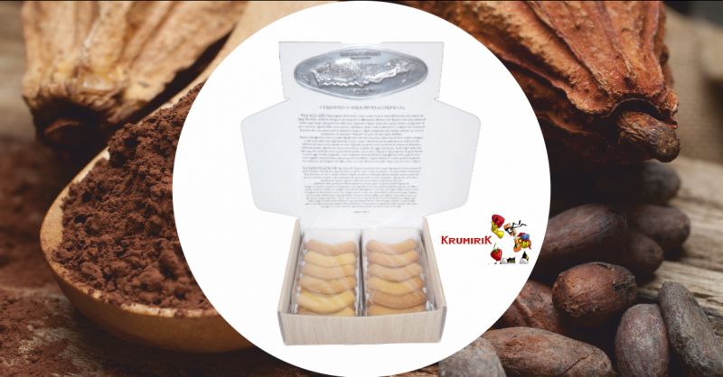 krumireria corino - occasione vendita online scatola in legno biscotti krumiri 500 grammi